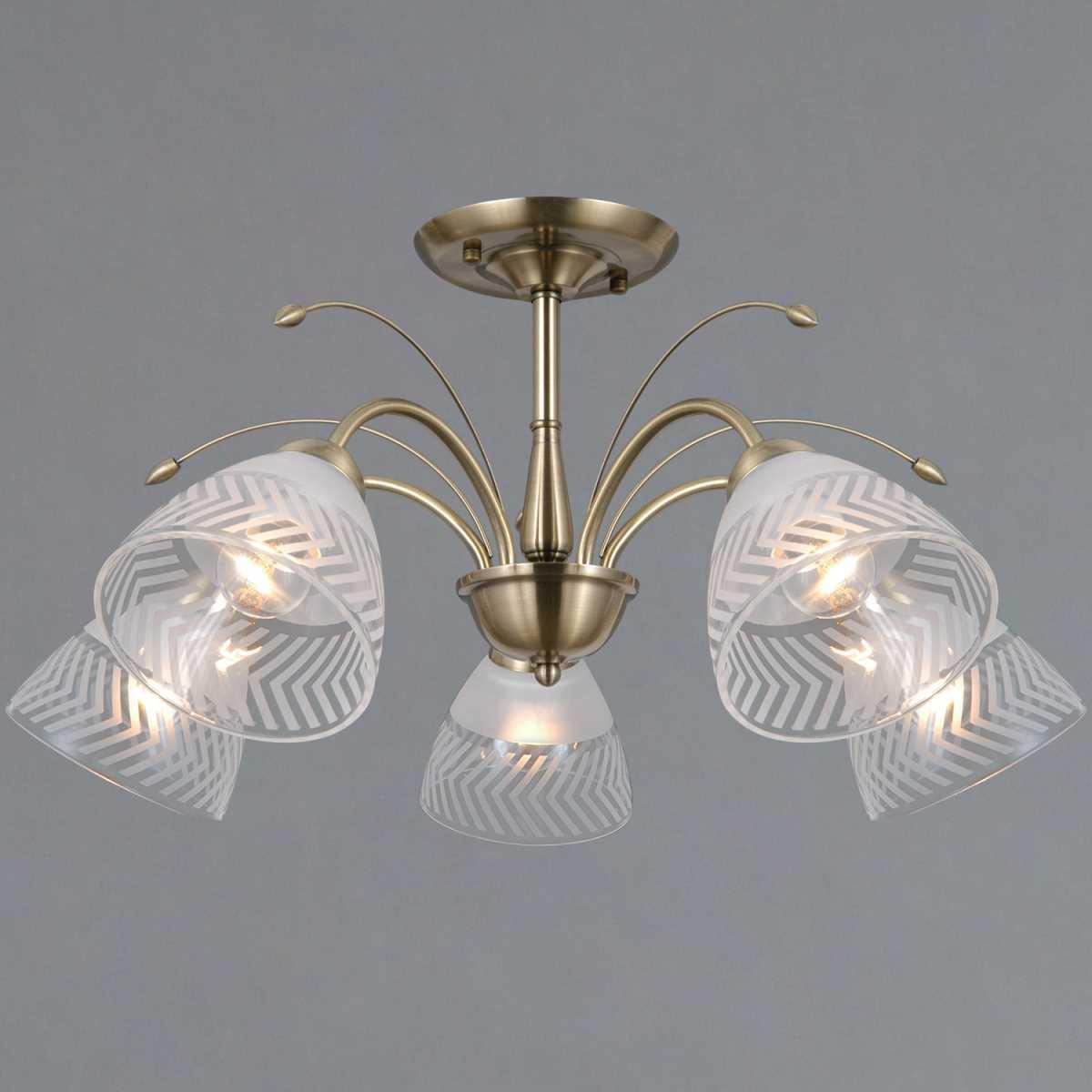 Светильник потолочный Illumico IL0594-5CSQ-25 AB AREZZO