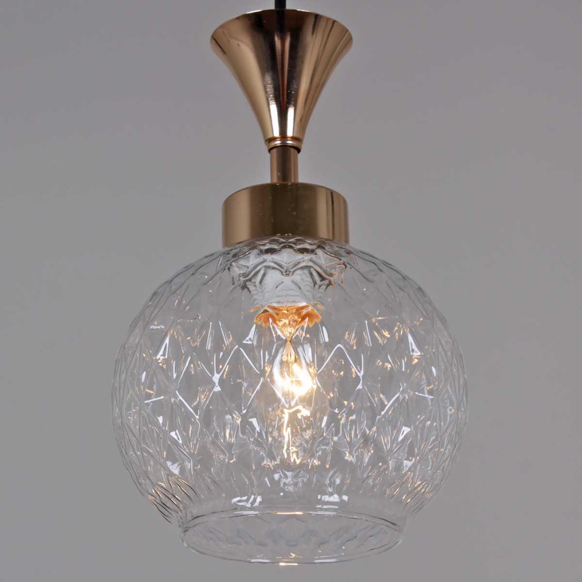 Подвесной светильник Reluce 10080-0.9-03 BK+FG