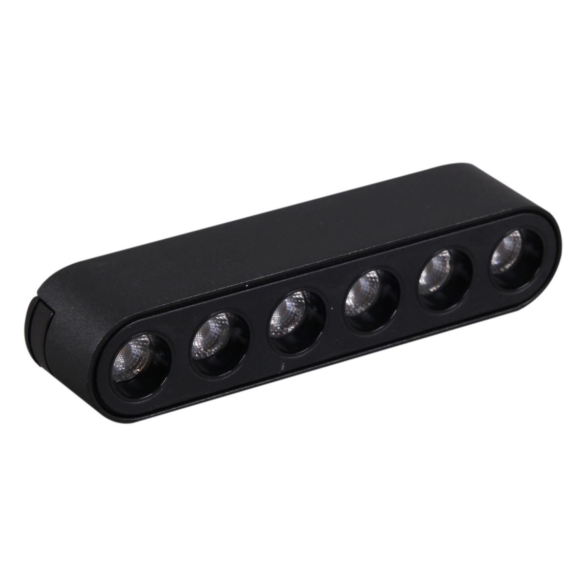 Трековый светодиодный светильник Reluce 13002-9.3-001UR magnetic LED6W BK