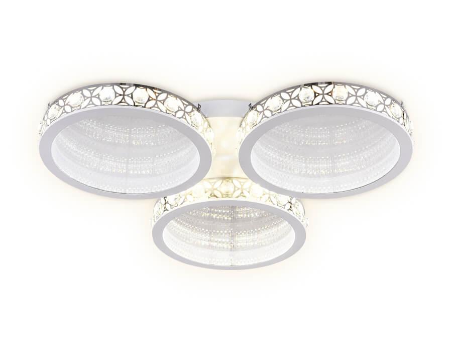 Потолочная светодиодная люстра Ambrella light Ice FA9445