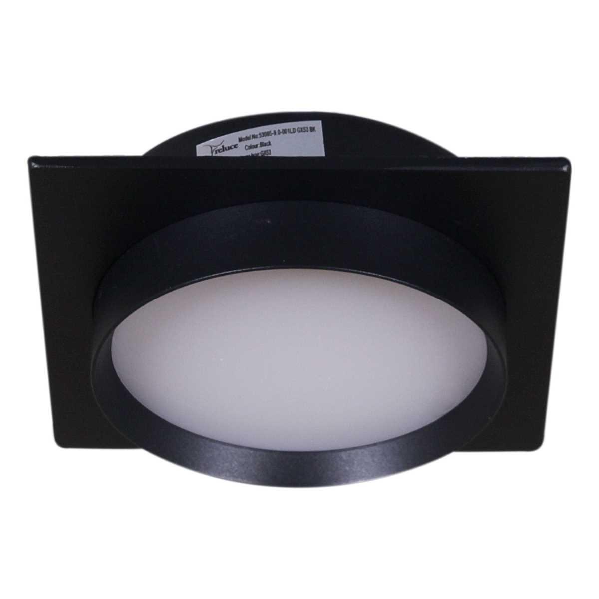 Встраиваемый светильник Reluce Technical 53005-9.0-001LD GX53 BK