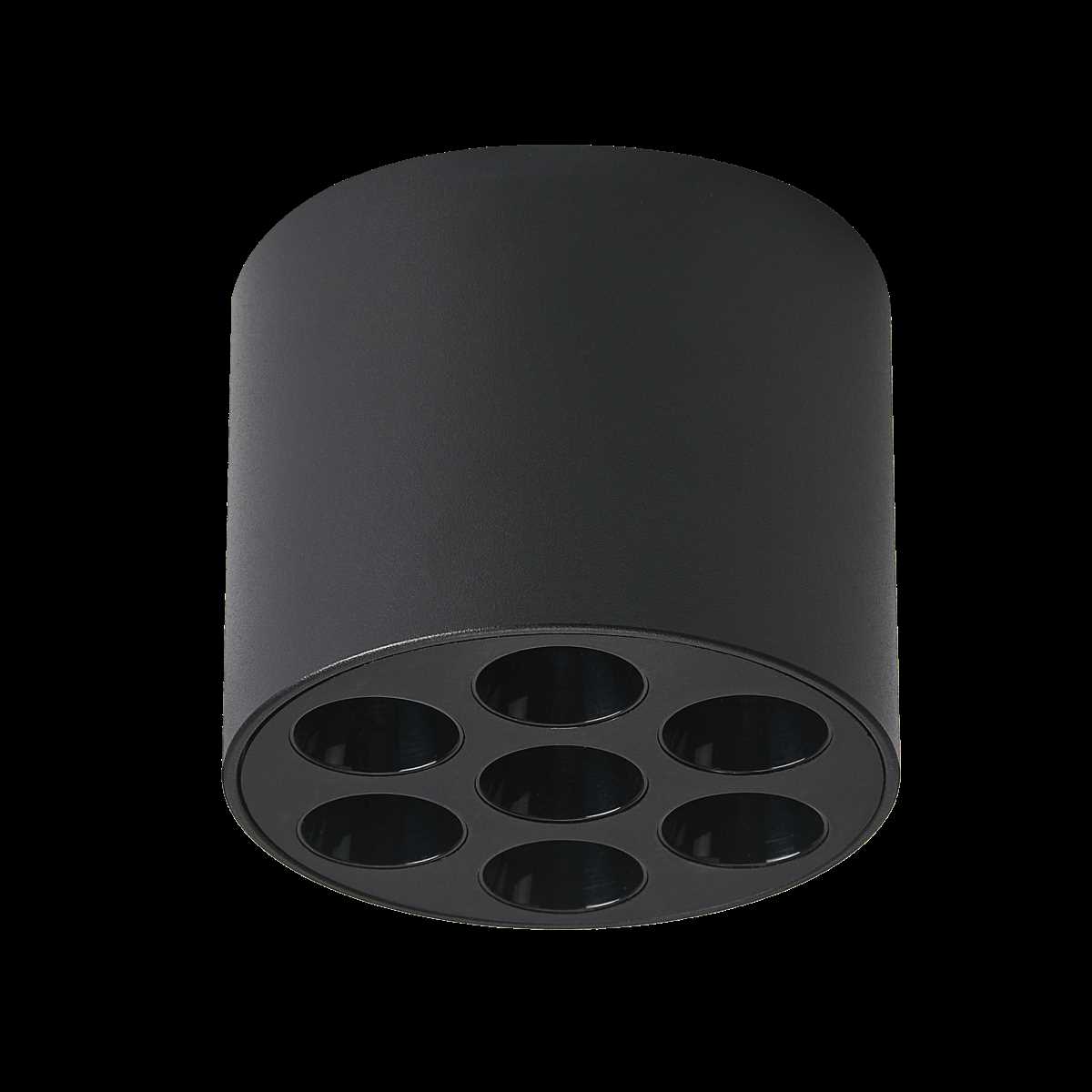 Светильник потолочный 6W 470LM 4000K, черный Guarda Lightstar 080647