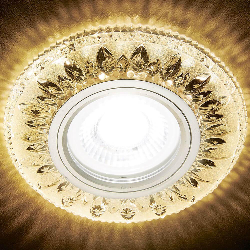 Встраиваемый светодиодный светильник Ambrella light Led S305 CH/W