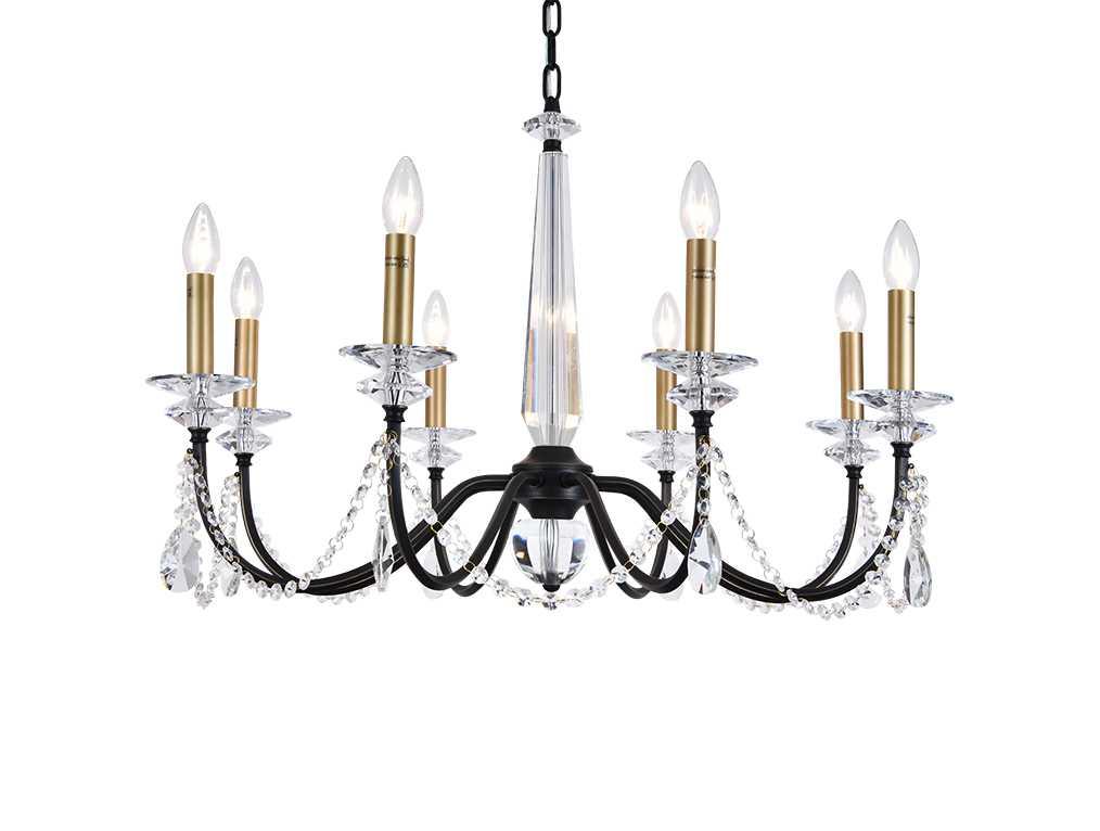 Подвесная люстра Newport 3978/C black+brass М0071829