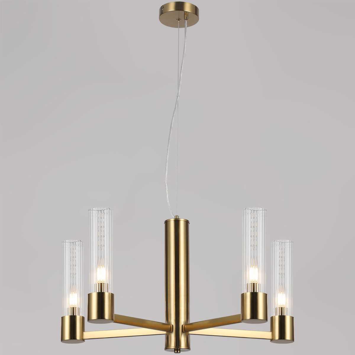 Потолочный светильник ILLUMICO IL0313-5P-79 BRASS