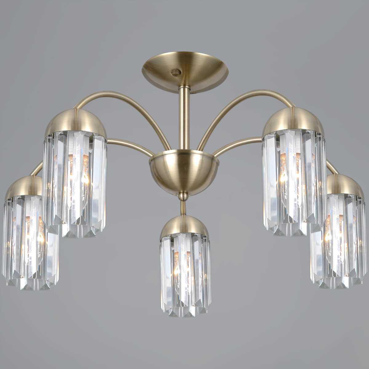 Люстра Illumico IL0599-5CSQ-24 AB LYRA