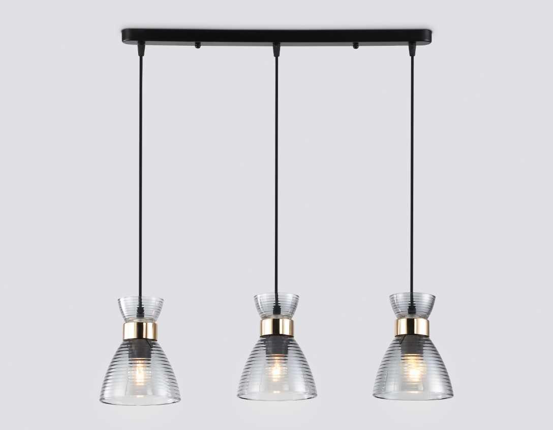 Светильник подвесной со стеклянными плафонами Ambrella light Traditional TR3407