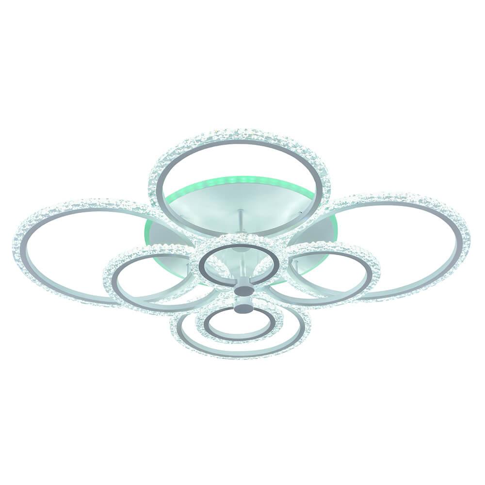 Потолочная светодиодная люстра Profit Light 8027/8 WHT