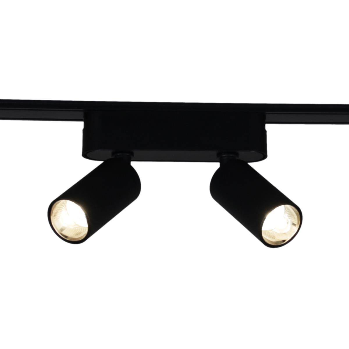 Трековый светодиодный светильник Reluce 13005-9.3-002UR magnetic LED2x5W BK