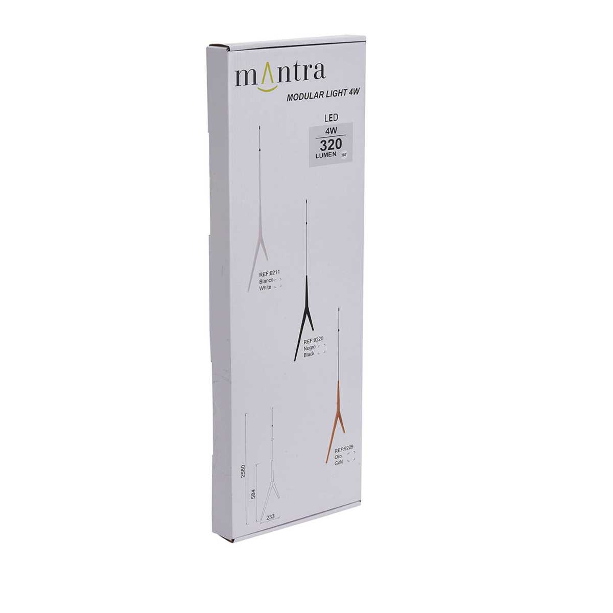 Подвесная люстра Mantra Arrecife 9365+9220 (5L)