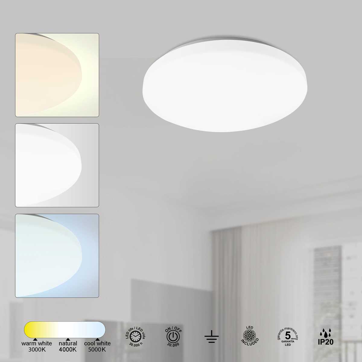 Потолочный светильник Mantra ZERO CCT 8695