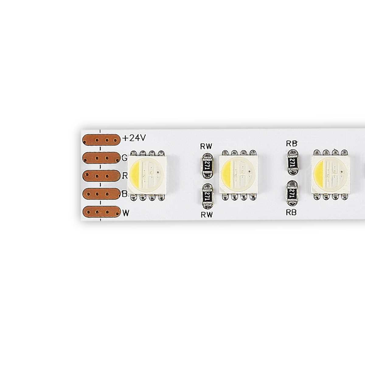 Светодиодная лента ST Luce 18W/m 3000K+RGB 5M ST5005.318.20RGBW.1