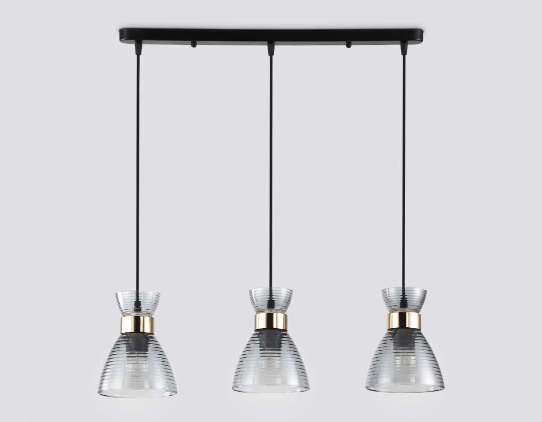 Светильник подвесной со стеклянными плафонами Ambrella light Traditional TR3407