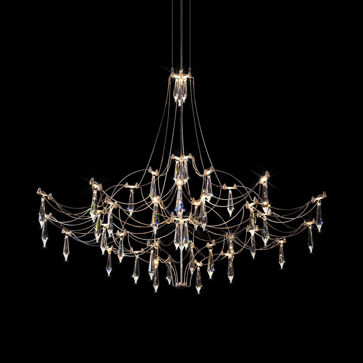 Подвесная люстра Loft IT Mira 10588/800 Silver Asfour