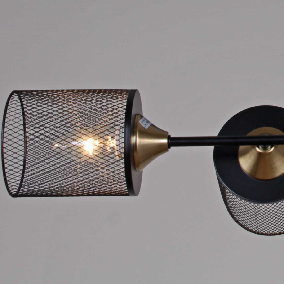 Потолочная люстра Reluce 38460-0.3-04 BK+COPPER