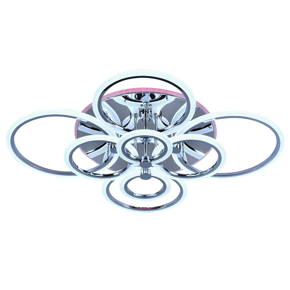 Потолочная светодиодная люстра Profit Light 8076/8 CHR