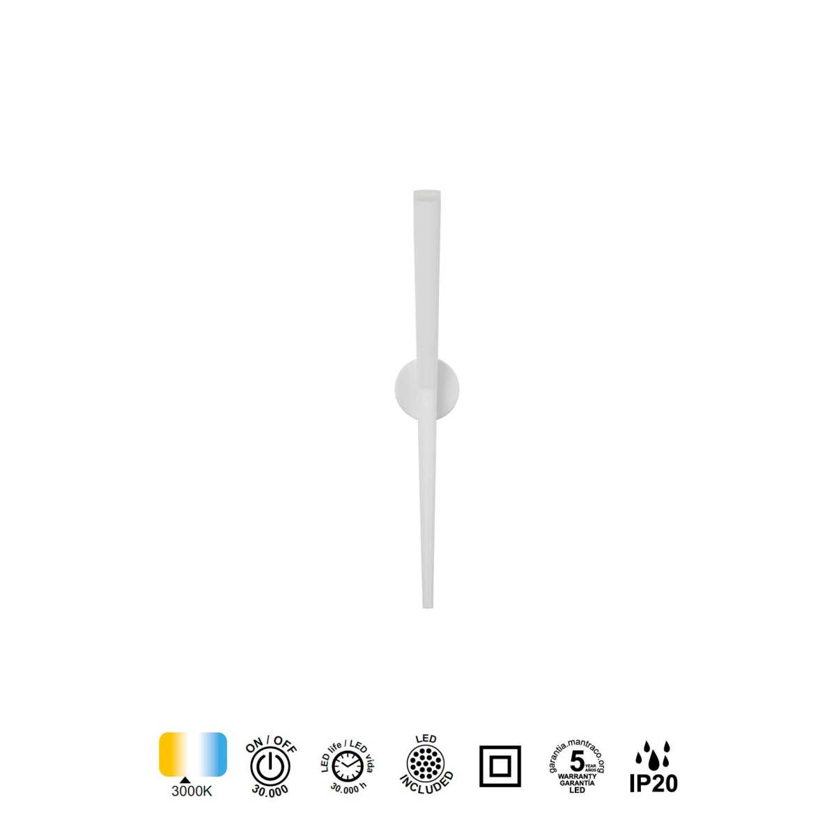 Настенный светильник Mantra Boomerang 9236