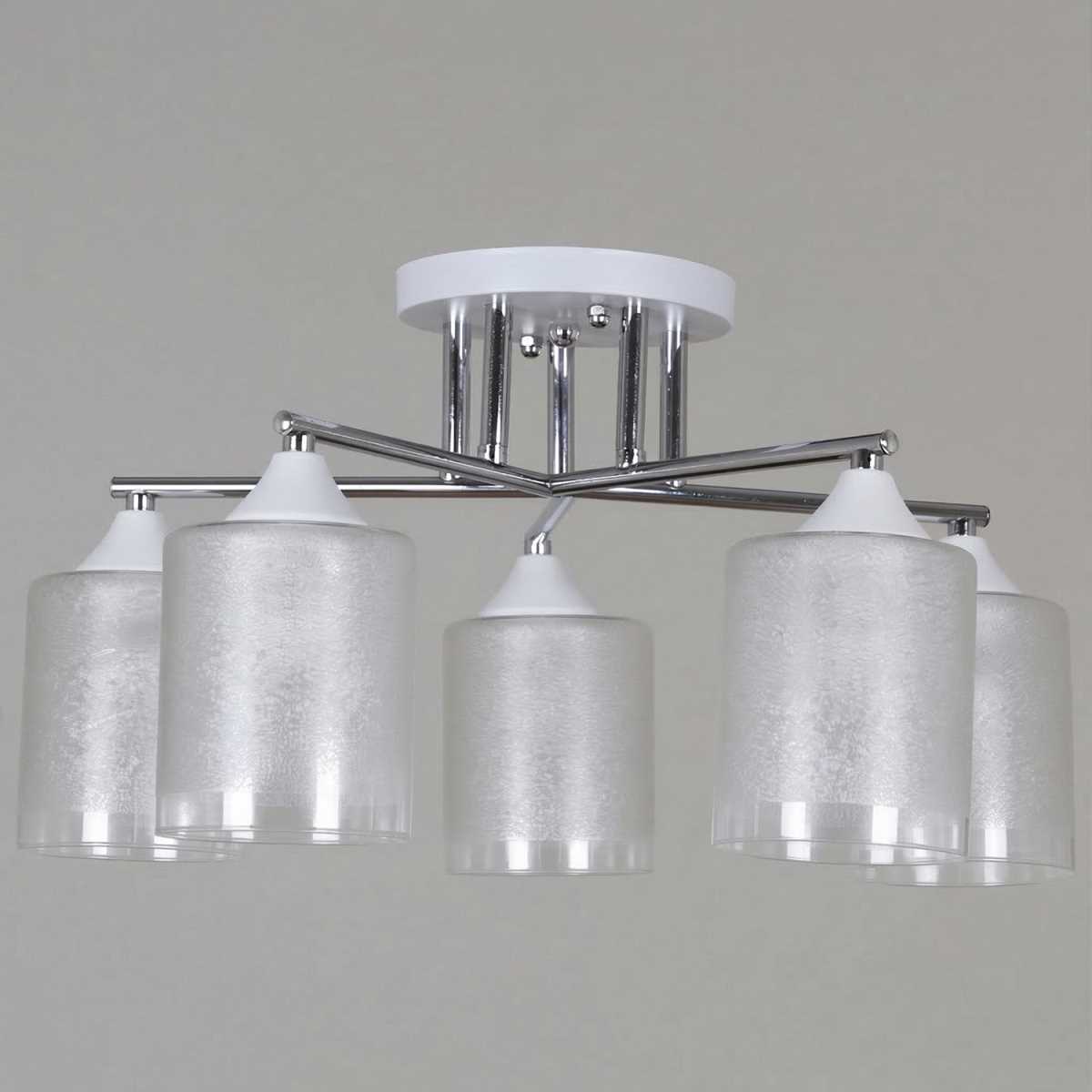 Потолочная люстра Reluce 69160-0.3-05 WH+BK