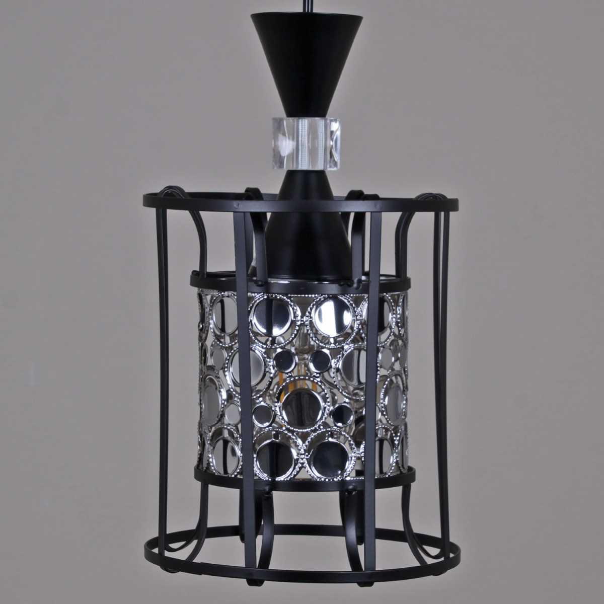 Потолочный светильник Reluce 05362-0.9-01 BK+CH