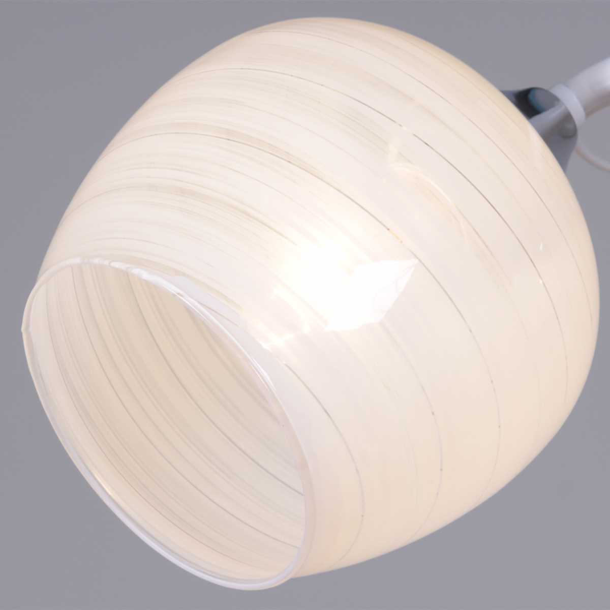 Потолочная люстра Reluce 65560-0.3-02 WH+CR
