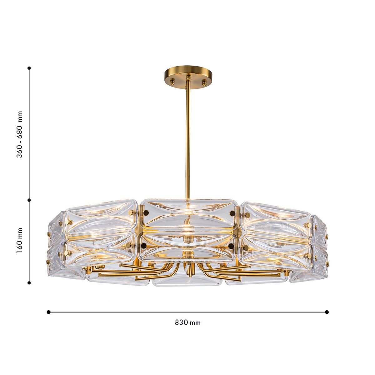Подвесная люстра Favourite Glacies 4764-10P