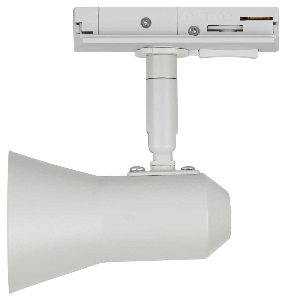 Трековый светильник однофазный ЭРА Taper TR37-GU10 WH Б0053303