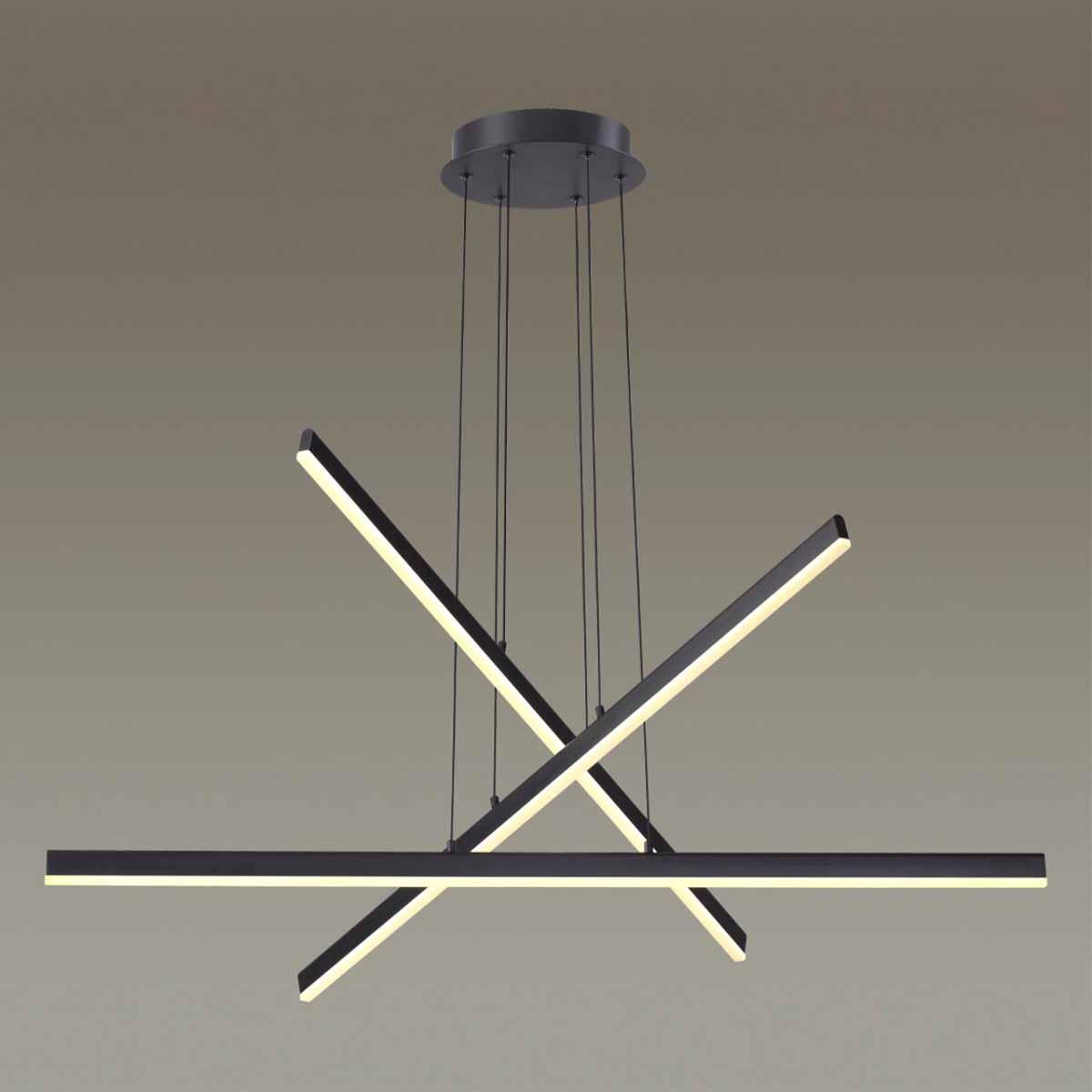 Подвесной светодиодный светильник Odeon Light L-vision Rudy 3890/48L