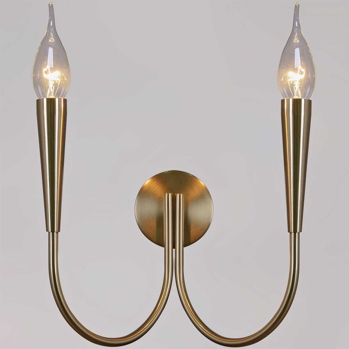 Бра ILLUMICO IL0441-2W-79 BRASS VASE