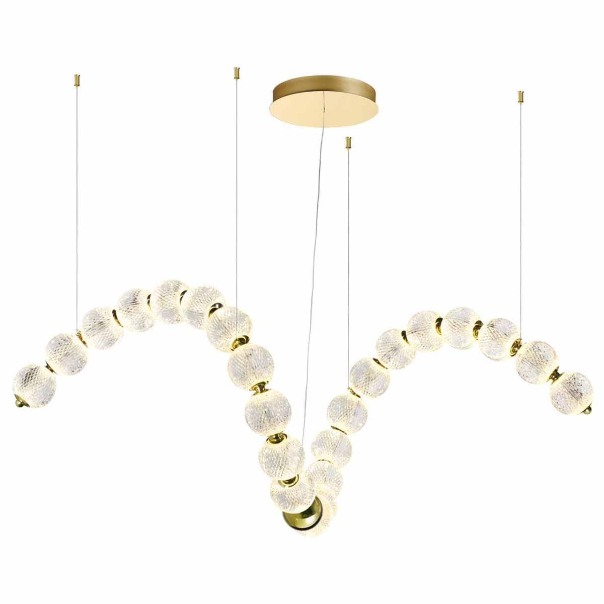 Подвесной светодиодный светильник Odeon Light Crystal 5008/92L