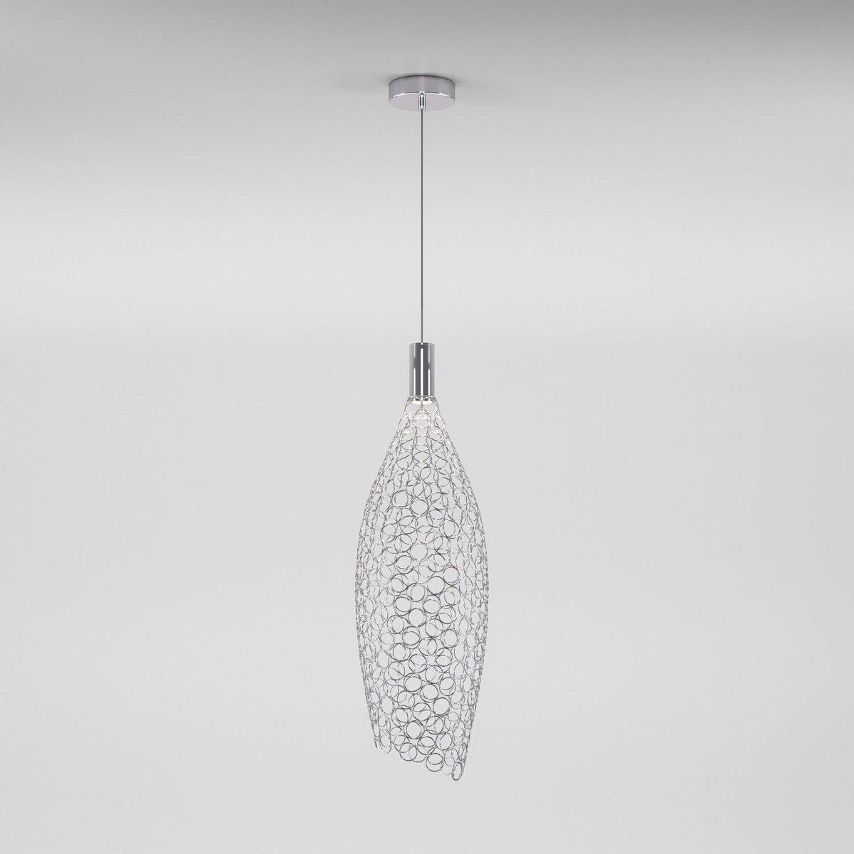 Подвесной светодиодный светильник Eurosvet Ruche 90352/1 хром