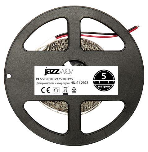 Светодиодная влагозащищенная лента Jazzway 7,2W/m 30Led/m 5050SMD холодный белый 5M 327552