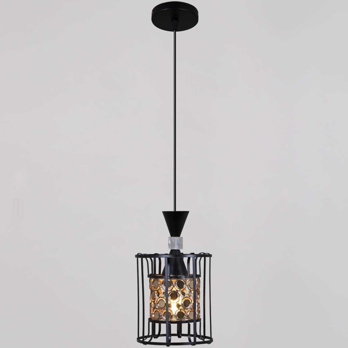 Потолочный светильник Reluce 05402-0.9-01 BK+GD