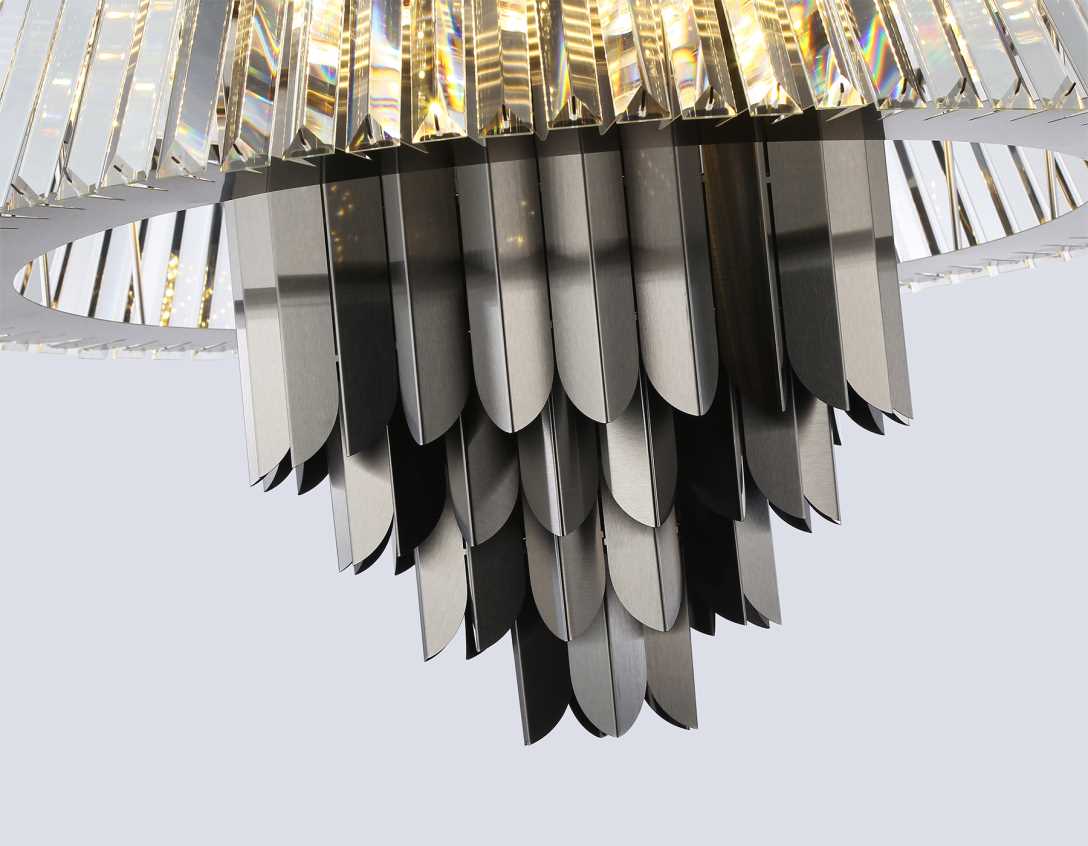 Подвесная люстра с хрусталем Ambrella light High Light LH41026