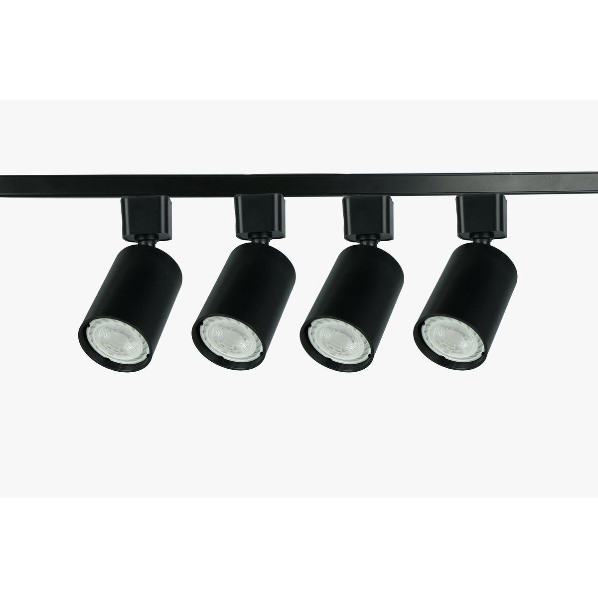 Комплект однофазной трековой системы ЭРА TR70-GU10-SET-4-1 BK Б0063956