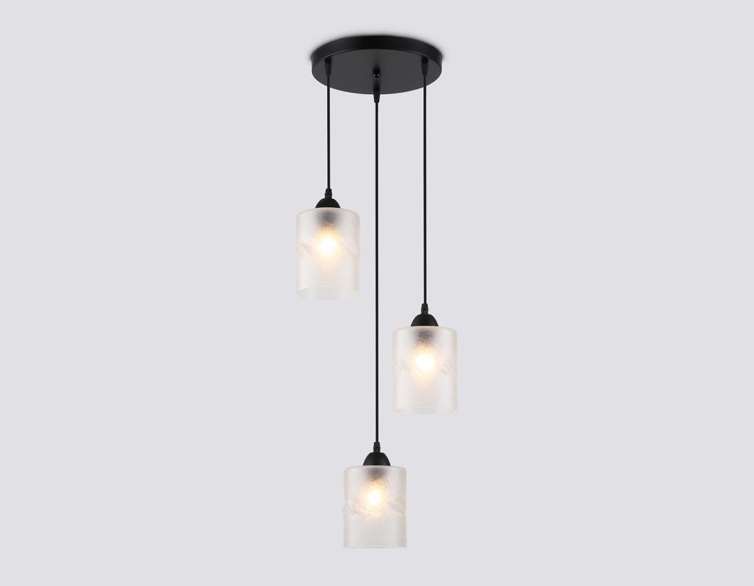 Светильник подвесной со стеклянными плафонами Ambrella light Traditional TR3410