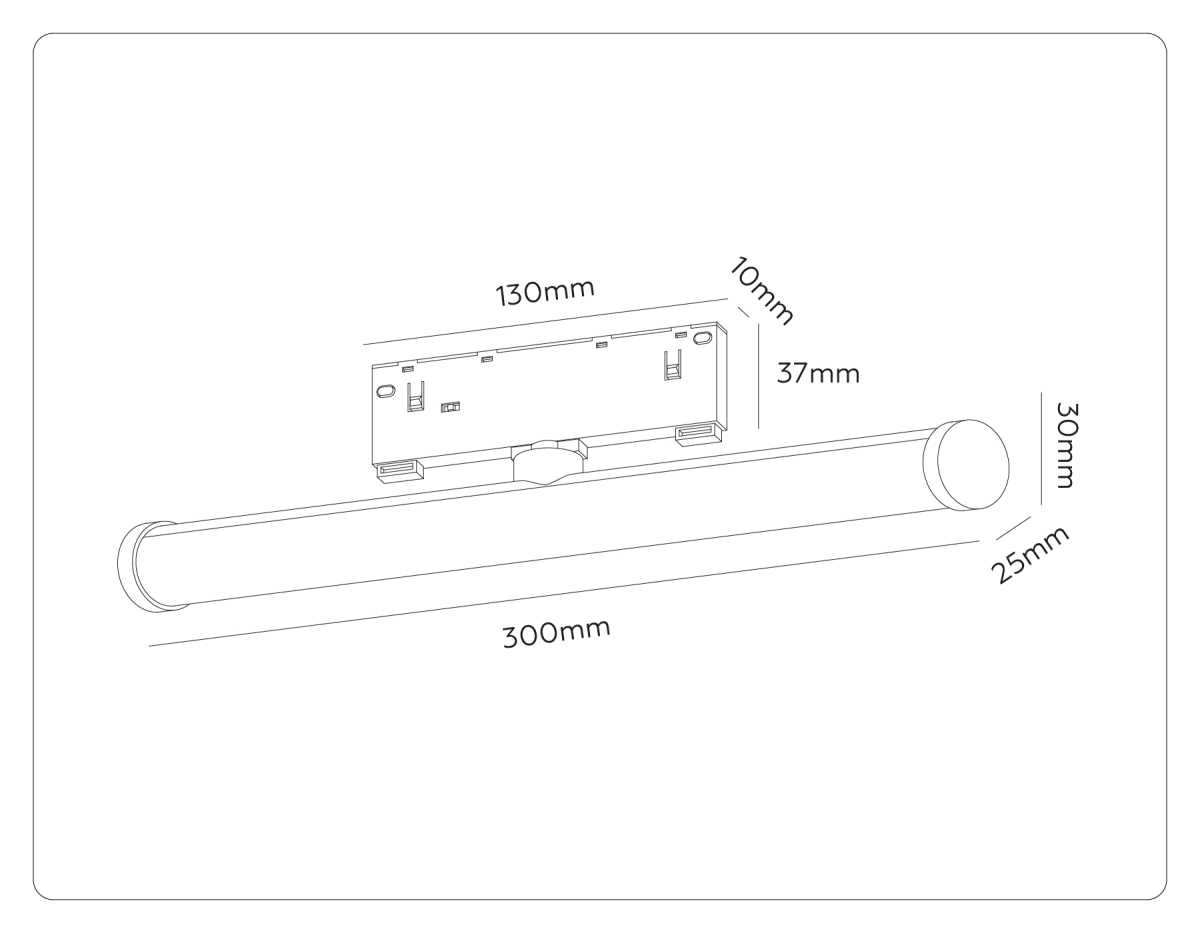 Трековый светильник Ambrella Light TRACK SYSTEM GL2370
