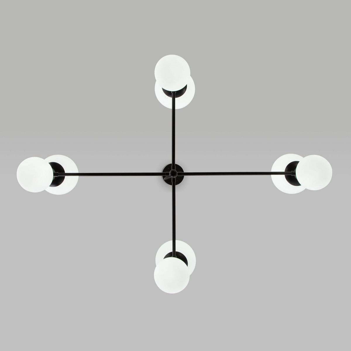 Подвесная люстра Eurosvet Bubble 30182/8 черный