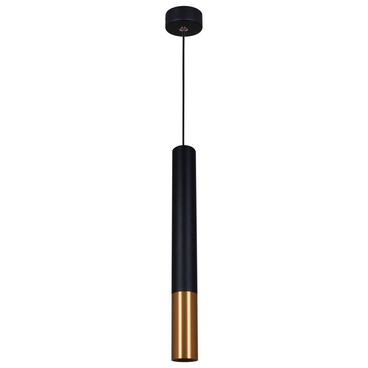Подвесной светодиодный светильник Reluce 16032-0.9-001IL LED5W BK+GD