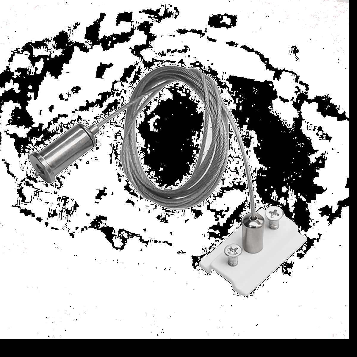 Комплект для подвесного монтажа накладных треков UNO (2 подвеса) Uno Lightstar 509170W
