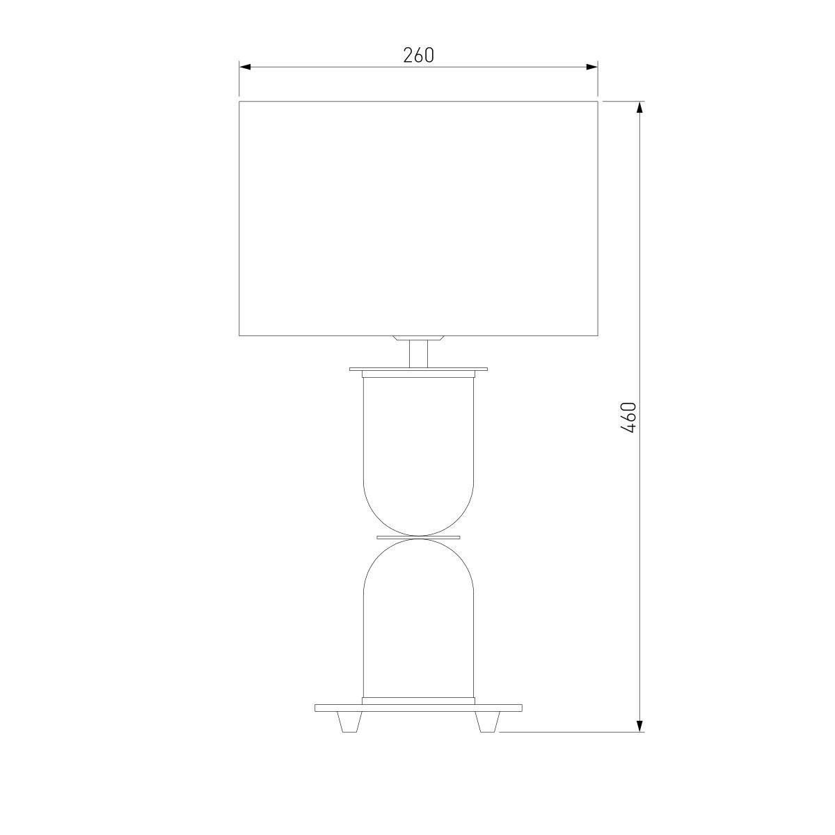 Настольная лампа Eurosvet Caprera 01153/1 никель