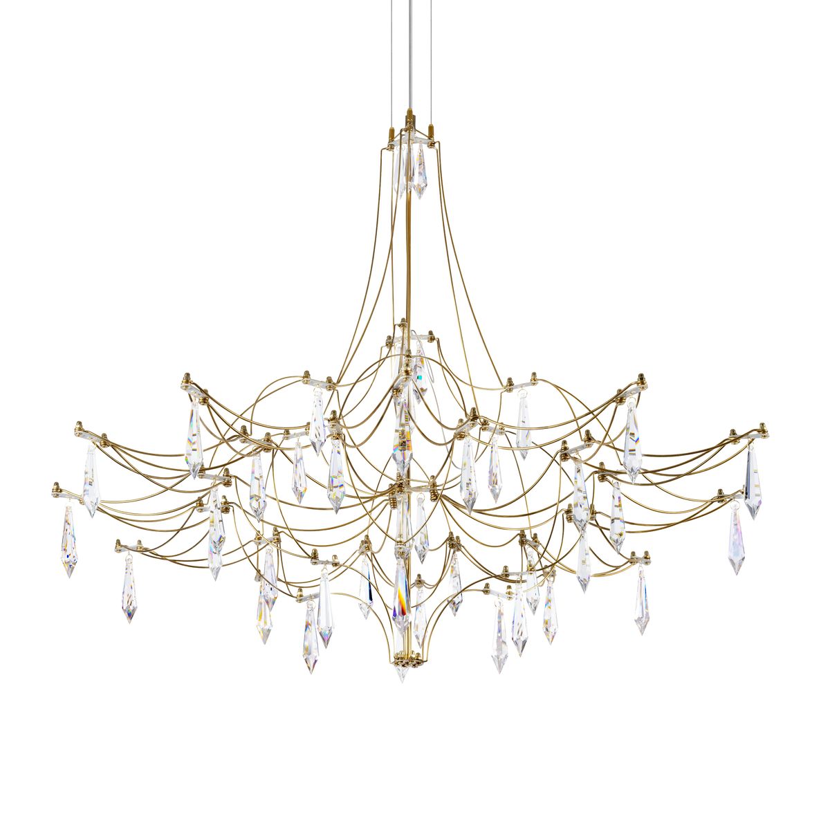 Подвесная люстра Loft IT Mira 10588/800 Gold Asfour