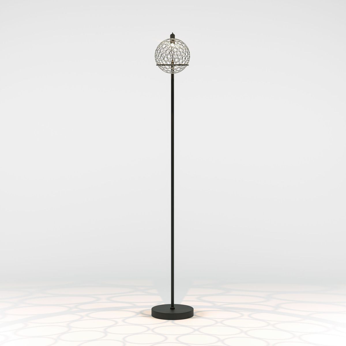 Торшер Eurosvet Gemini 80492/1 черный