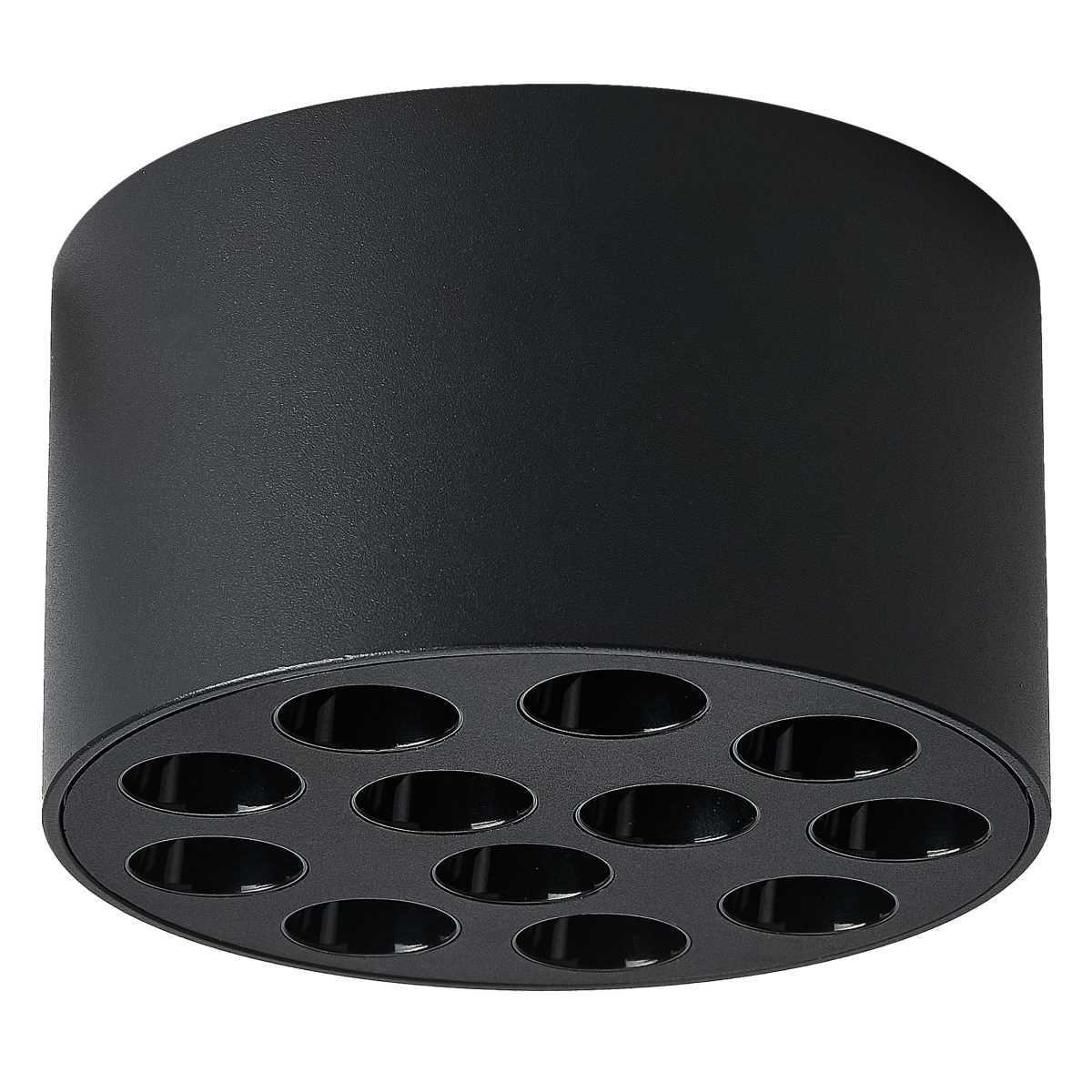 Светильник потолочный 9W 750LM 4000K, черный Guarda Lightstar 080947