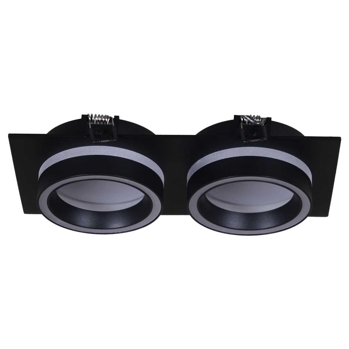 Встраиваемый светильник Reluce Technical 53003-9.0-002LD GX53 BK