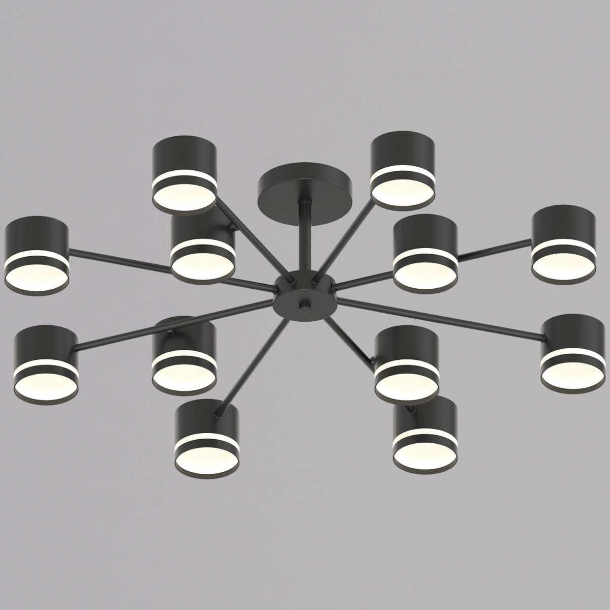 Люстра Reluce 89730-0.3-12 GX53 BK