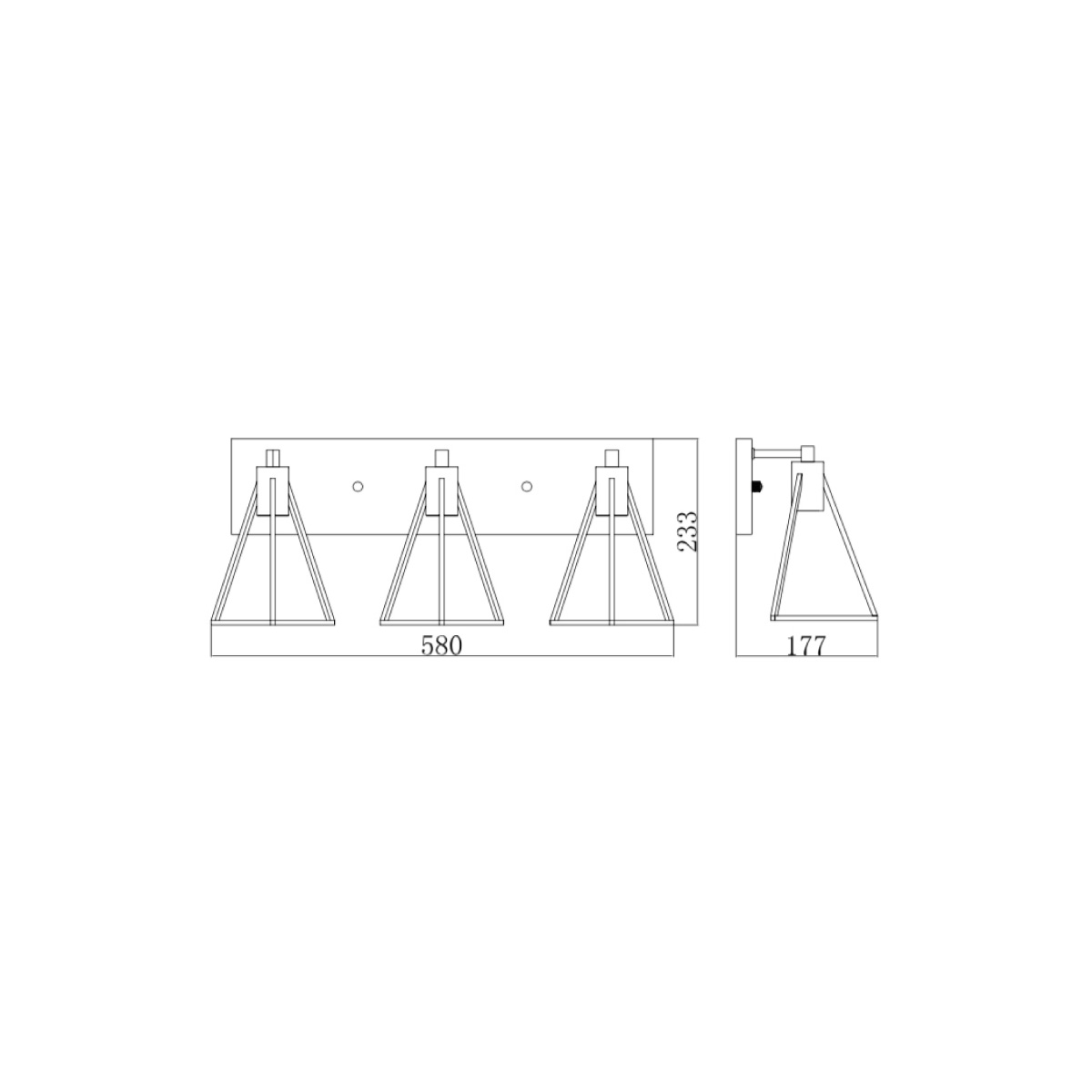Бра Vele Luce Storm VL6136W03