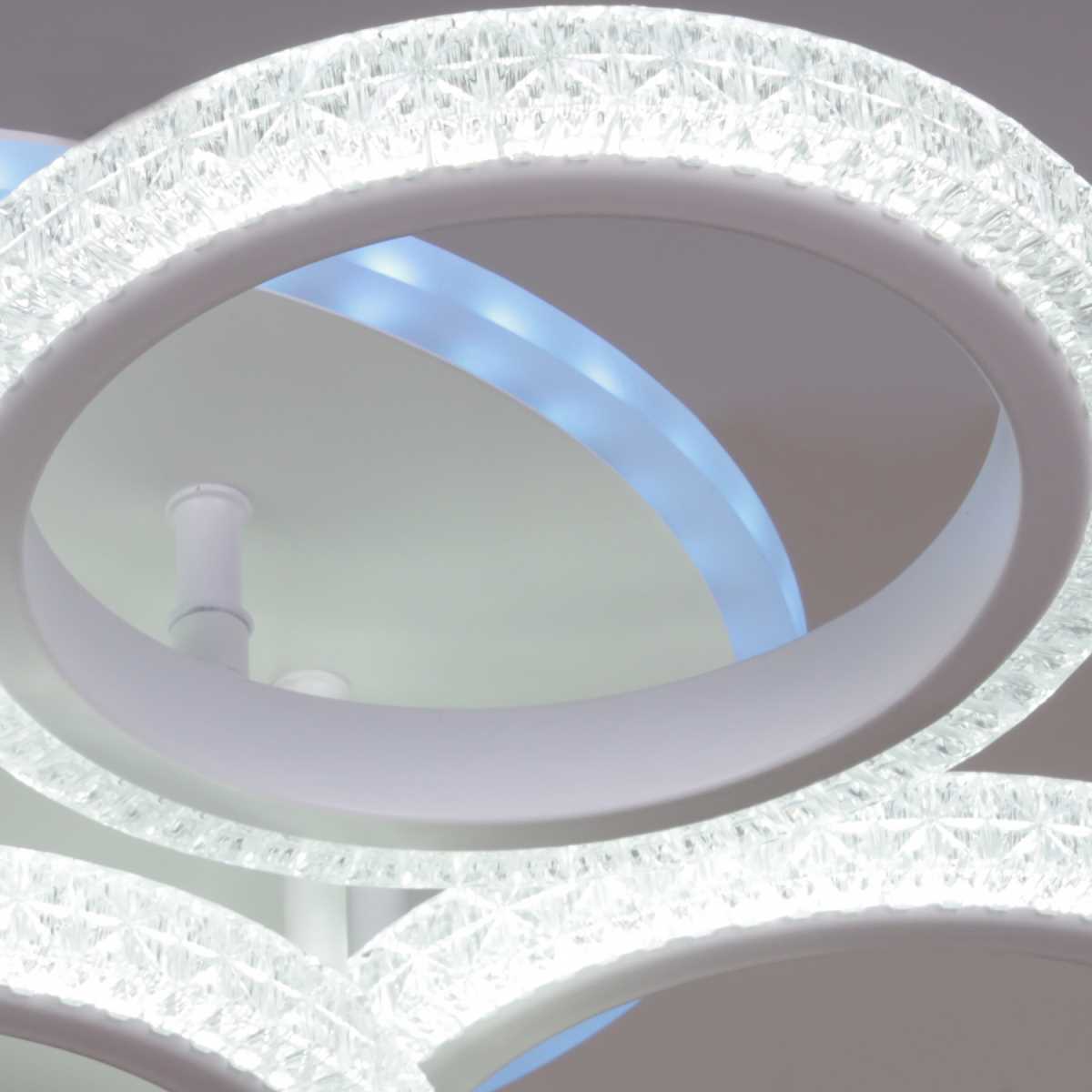 Светильник потолочный Reluce 06333-0.3-4+4A WH (RGB)