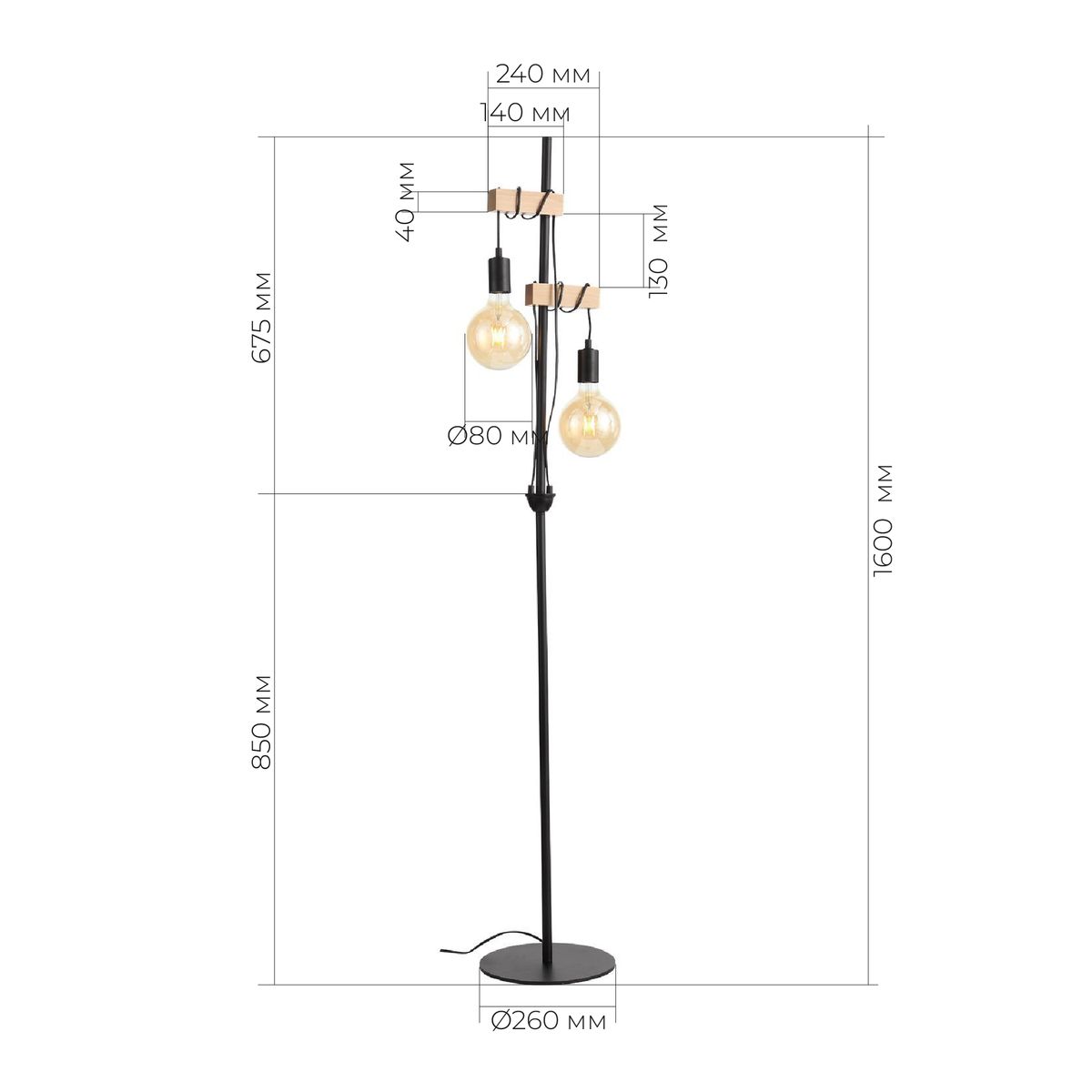 Торшер Evoluce Bagetti SL1142.405.01