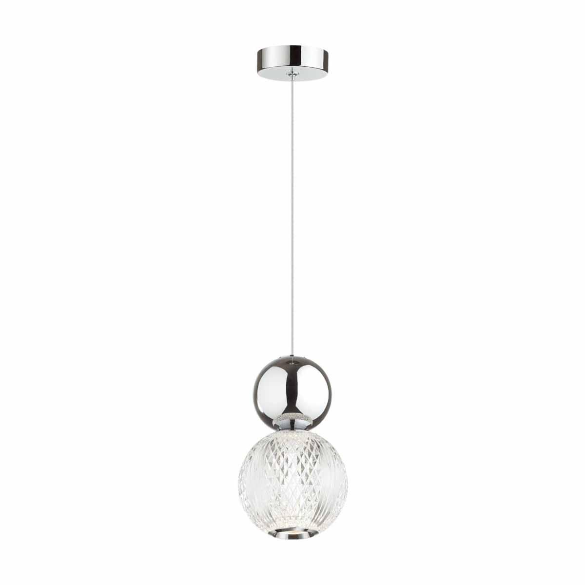 Подвесной светодиодный светильник Odeon Light Crystal 5007/7L