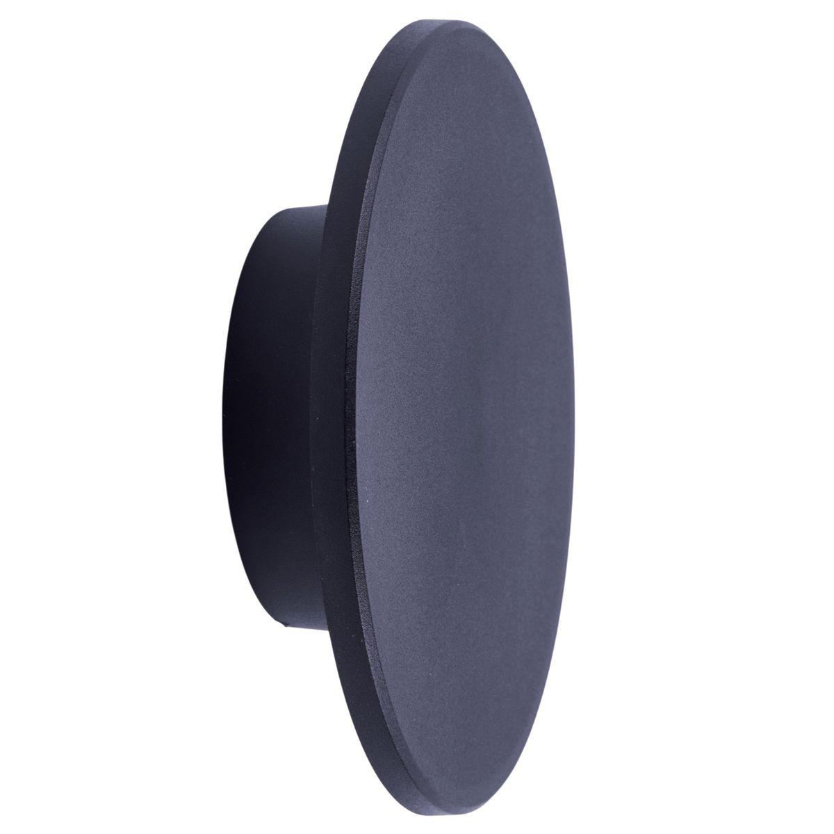 Уличный накладной светильник Uniel ULU-P35R-15W/3000K+4000K+6500K/D22 IP65 BLACK UL-00013633